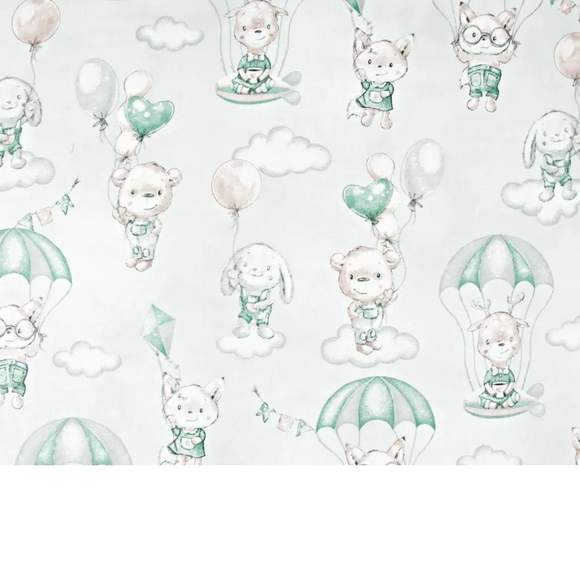 Tissu Coton Motif Animaux