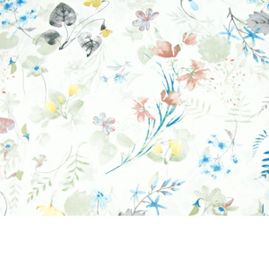 Tissu Coton Motif Fleurs
