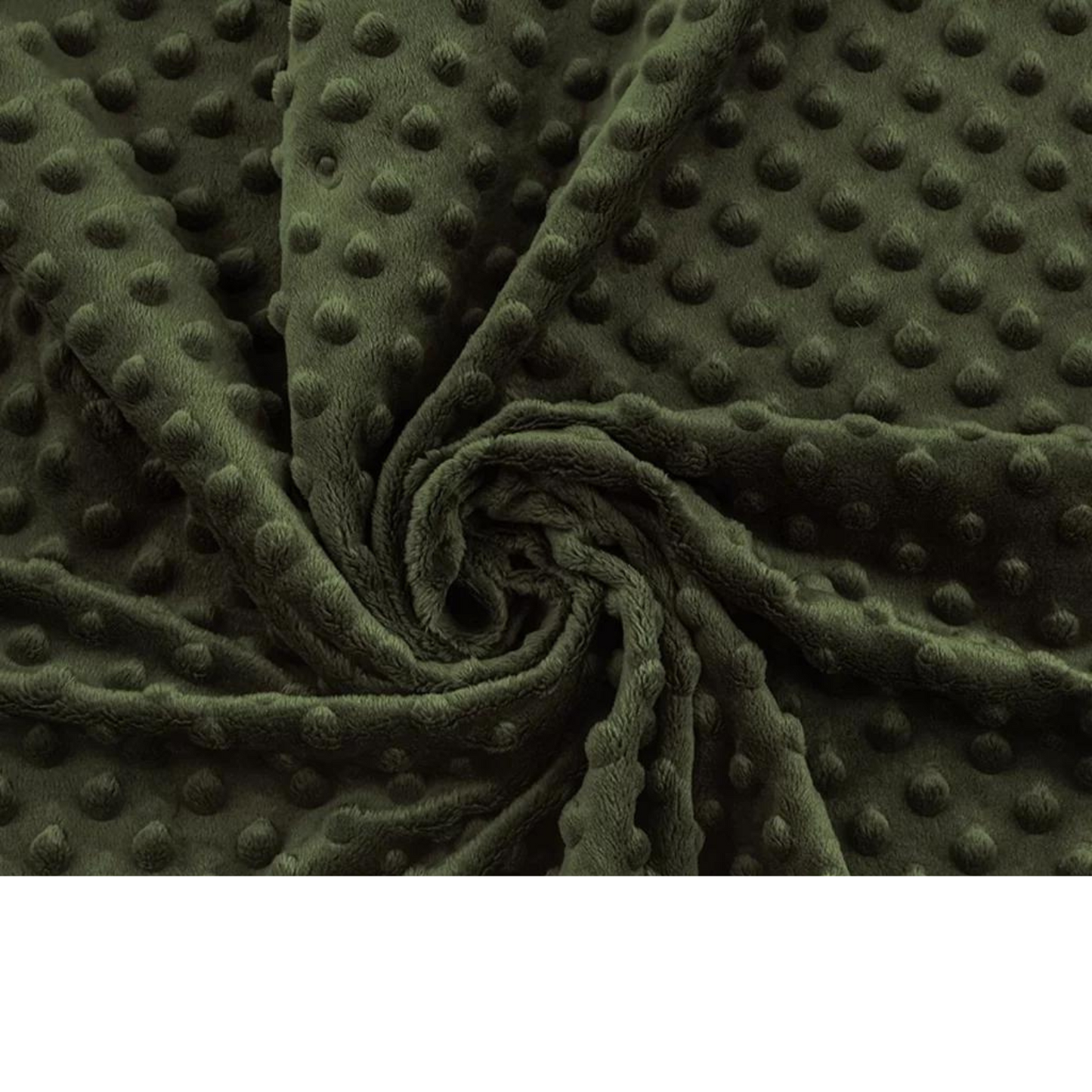 Tissu Minky Vert Trèfle À Quatre Feuilles