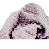 Tissu Minky Lilas Gris
