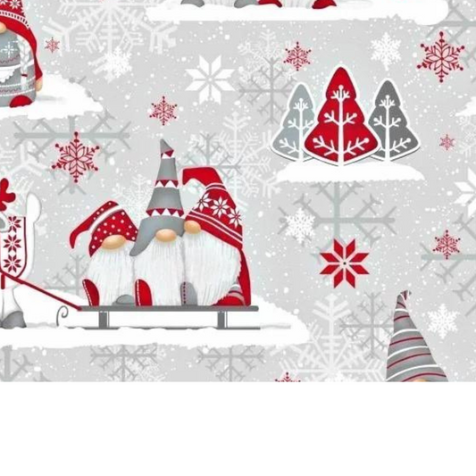 Tissu Coton Motif Noël