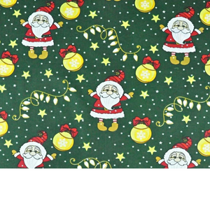 Tissu Coton Motif Noël