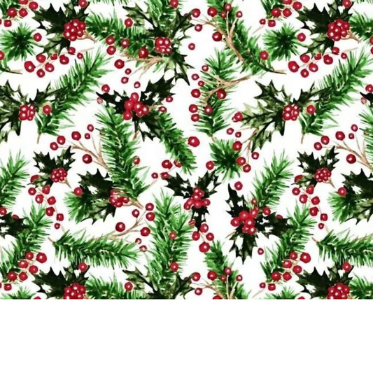 Tissu Coton Motif Noël