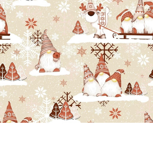 Tissu Coton Motif Noël