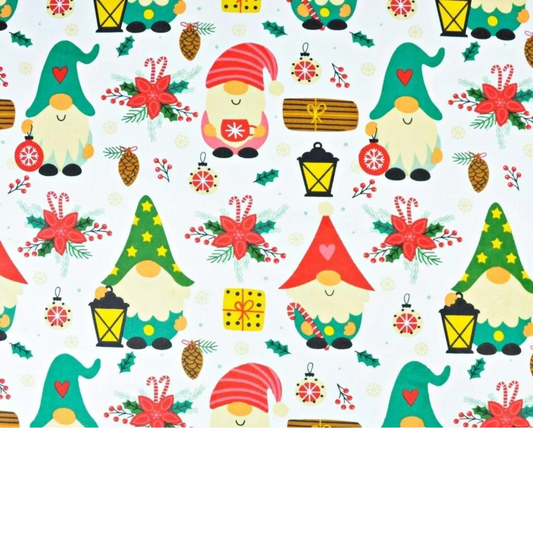 Tissu Coton Motif Noël