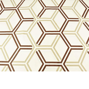Tissu Coton Motif Géométrique