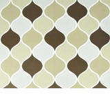 Tissu Coton Motif Géométrique