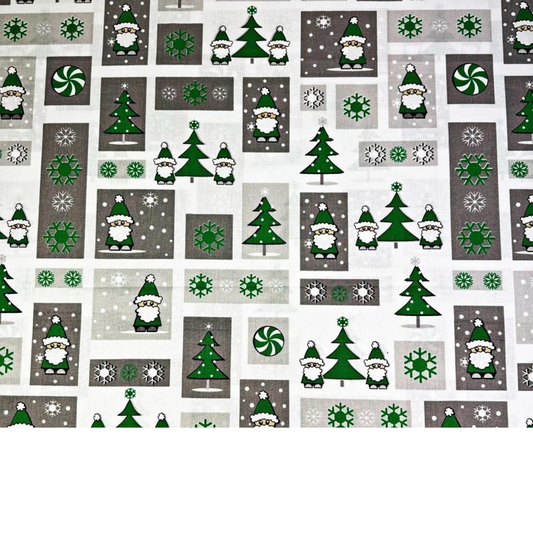 Tissu Coton Motif Noël