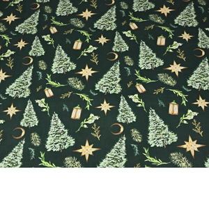 Tissu Coton Motif Noël