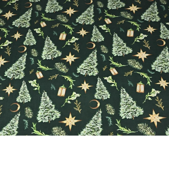Tissu Coton Motif Noël