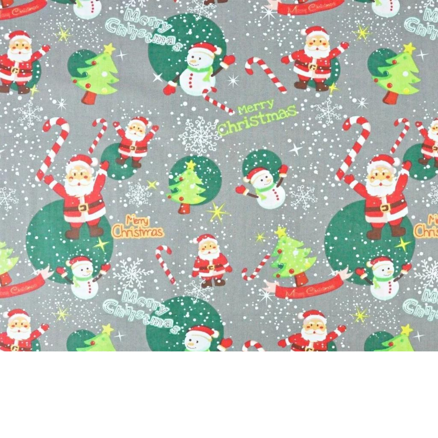 Tissu Coton Motif Noël