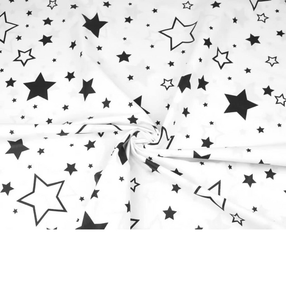 Tissu Coton Motif Étoiles
