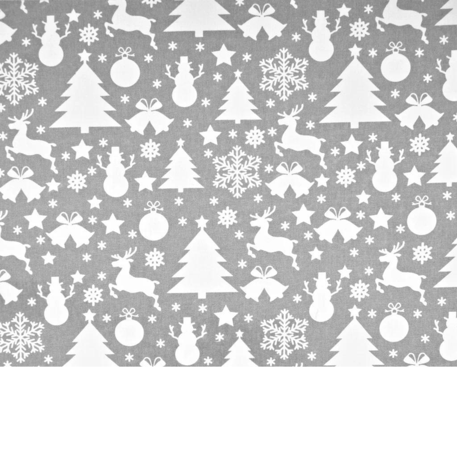 Tissu Coton Motif Noël