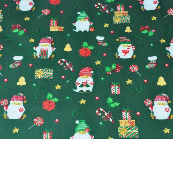 Tissu Coton Motif Noël