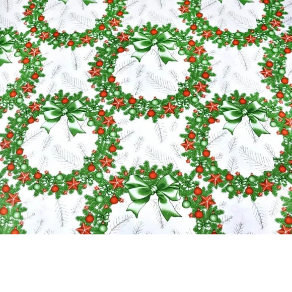 Tissu Coton Motif Noël