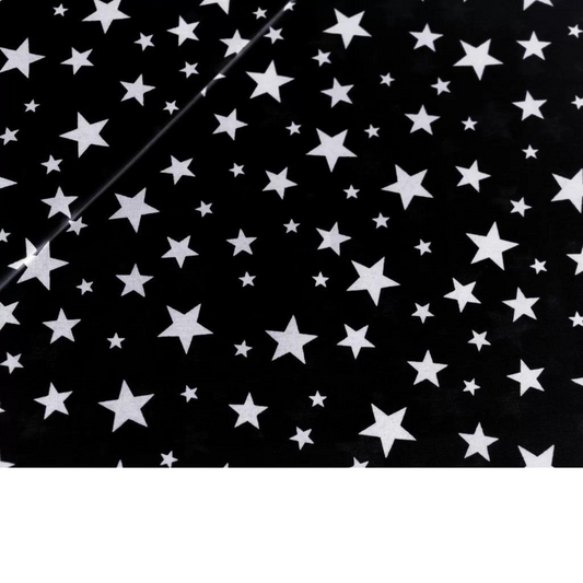 Tissu Coton Motif Étoiles