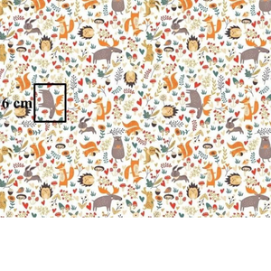 Tissu Coton Motif Animaux