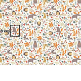 Tissu Coton Motif Animaux