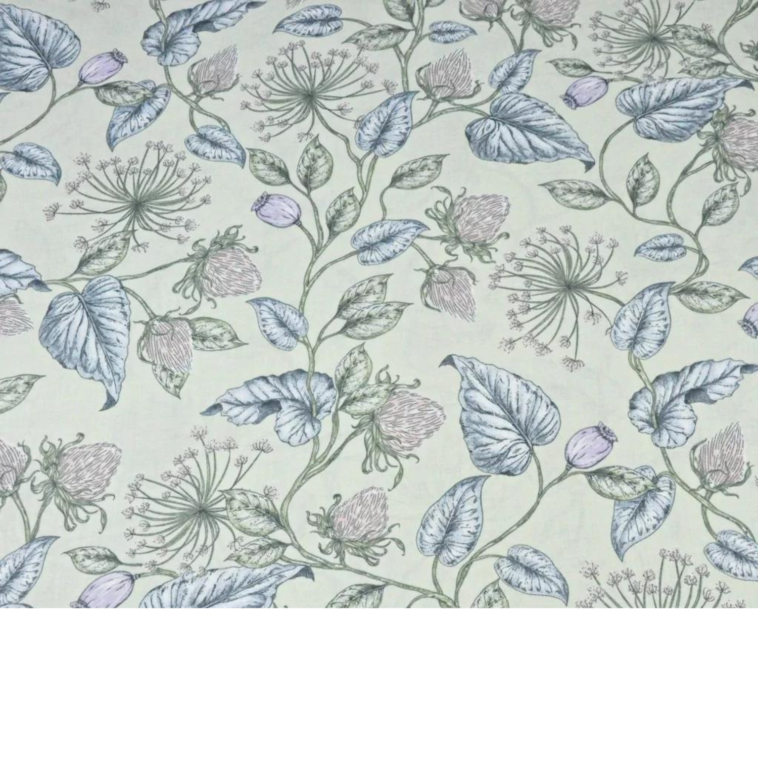 Tissu Coton Motif Fleurs