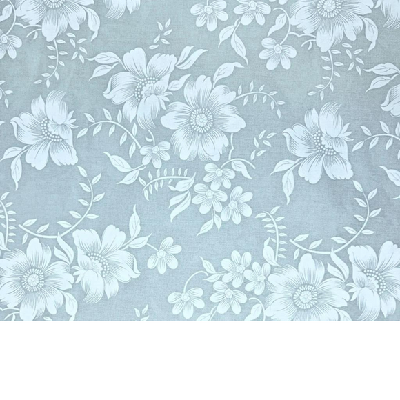 Tissu Coton Motif Fleurs
