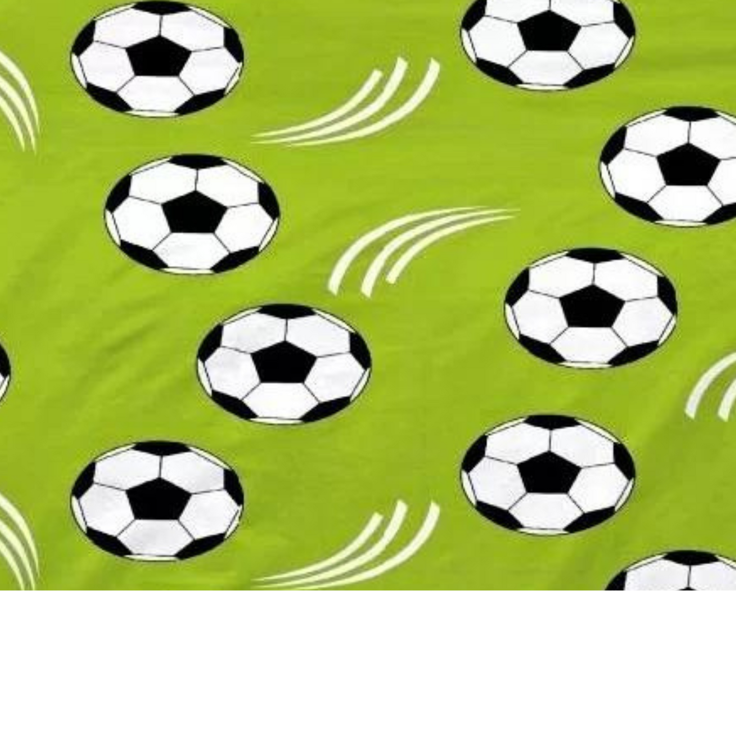 Tissu Coton Motif Football