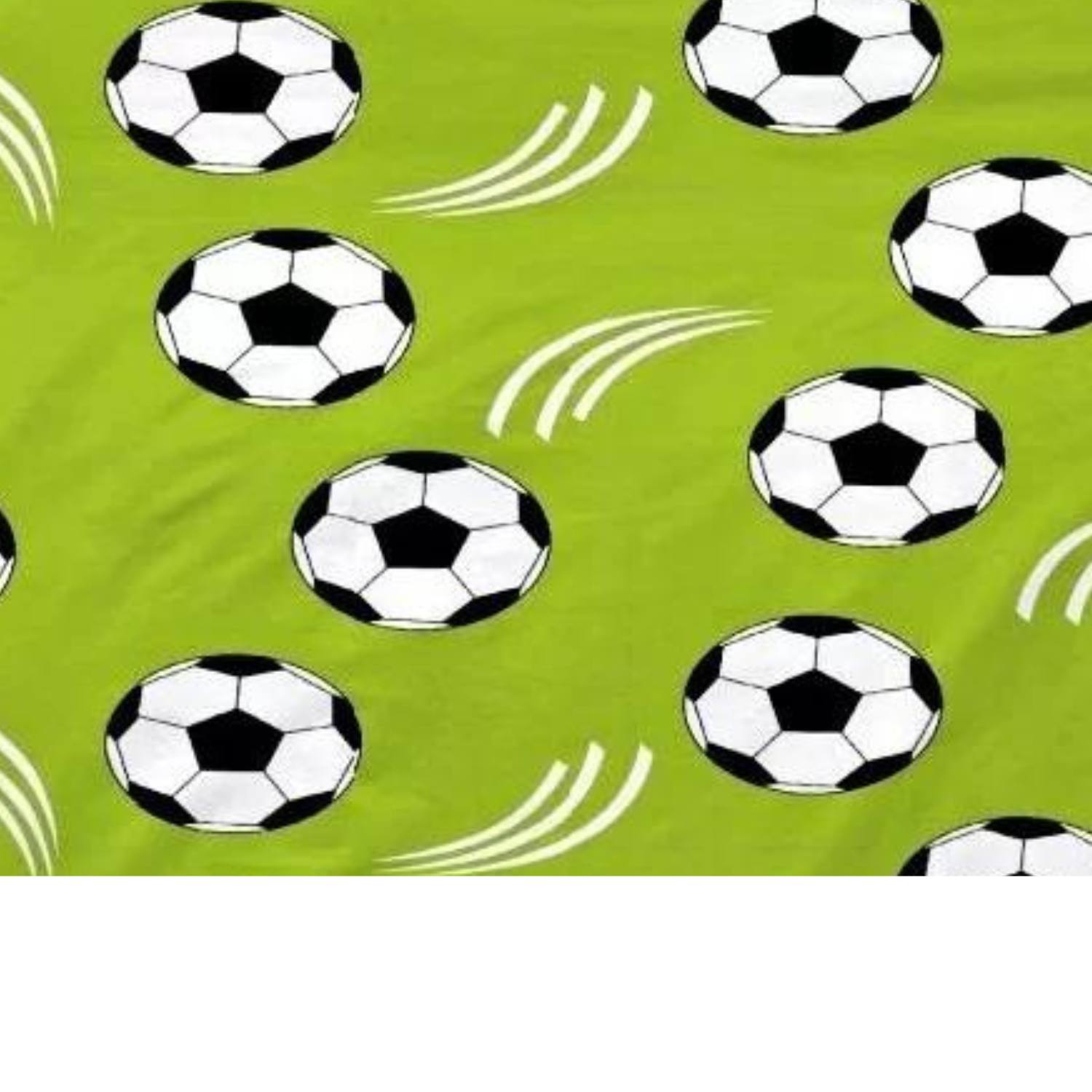 Tissu Coton Motif Football