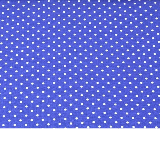 Tissu Coton Motif À Pois De 2Mm