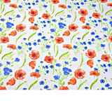 Tissu Coton Motif Fleurs