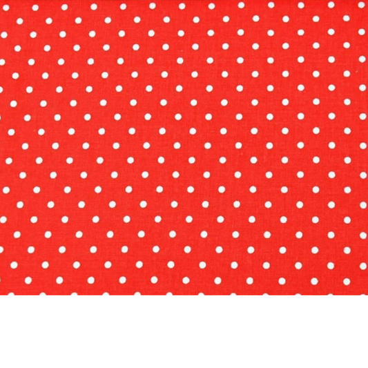 Tissu Coton Motif À Pois De 4Mm