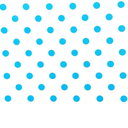 Tissu Coton Motif À Pois De 11Mm