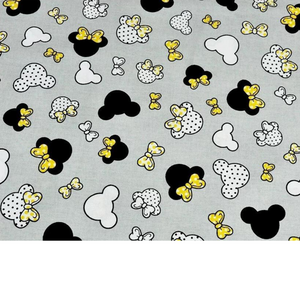 Tissu Coton Motif Souris