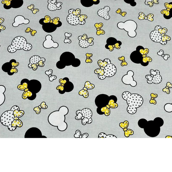 Tissu Coton Motif Souris