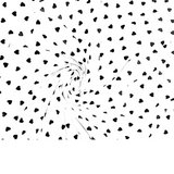 Tissu Coton Motif Coeurs