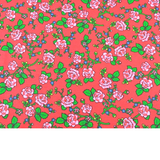 Tissu Coton Motif Fleurs