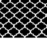 Tissu Coton Imprimé Blanc Et Noir