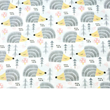 Tissu Coton Motif Hérissons