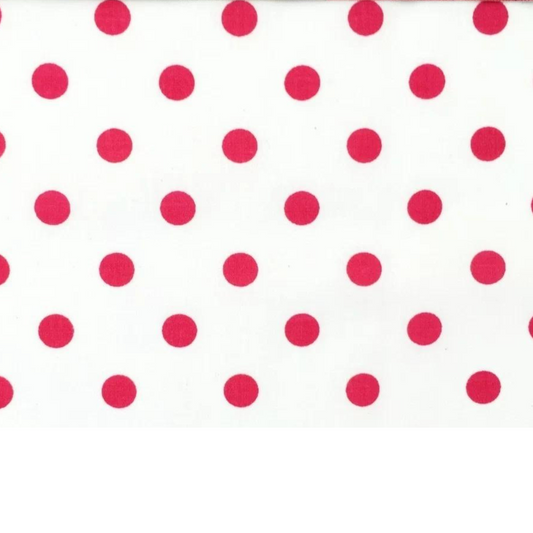 Tissu Coton Motif À Pois De 11Mm