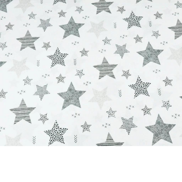 Tissu Coton Motif Étoiles