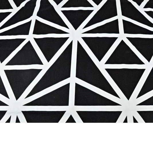 Tissu Coton Motif Géométrique