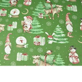 Tissu Coton Motif Noël