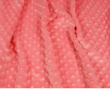 Tissu Minky Fraise Glacée