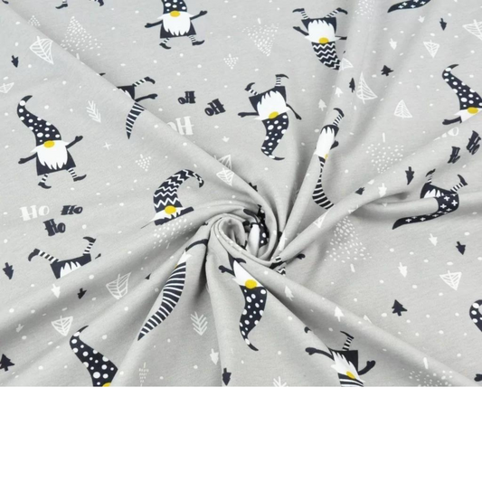 Tissu Jersey Imprimé Noël