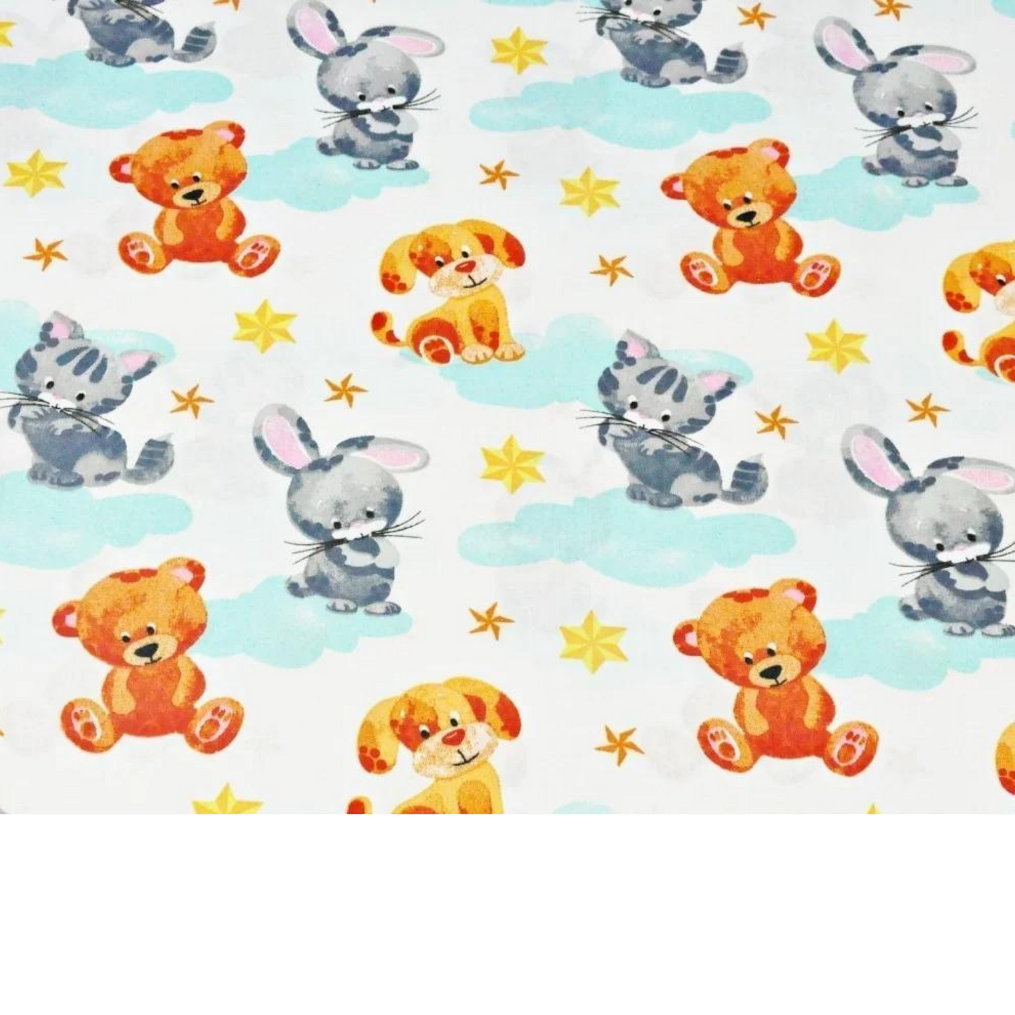 Tissu Coton Motif Animaux