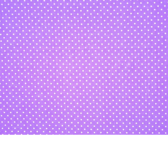 Tissu Coton Motif À Pois De 4Mm