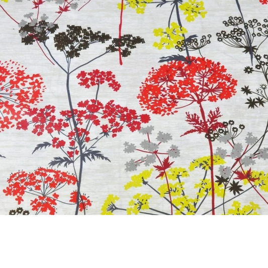 Tissu Coton Motif Fleurs