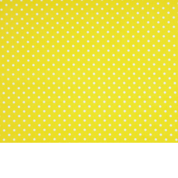 Tissu Coton Motif À Pois De 4Mm