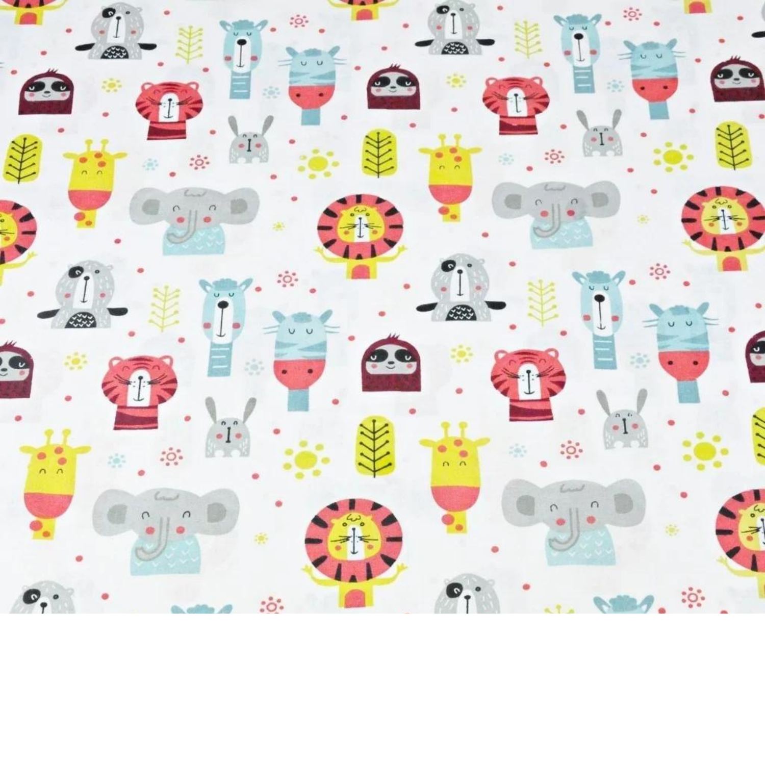 Tissu Coton Motif Animaux