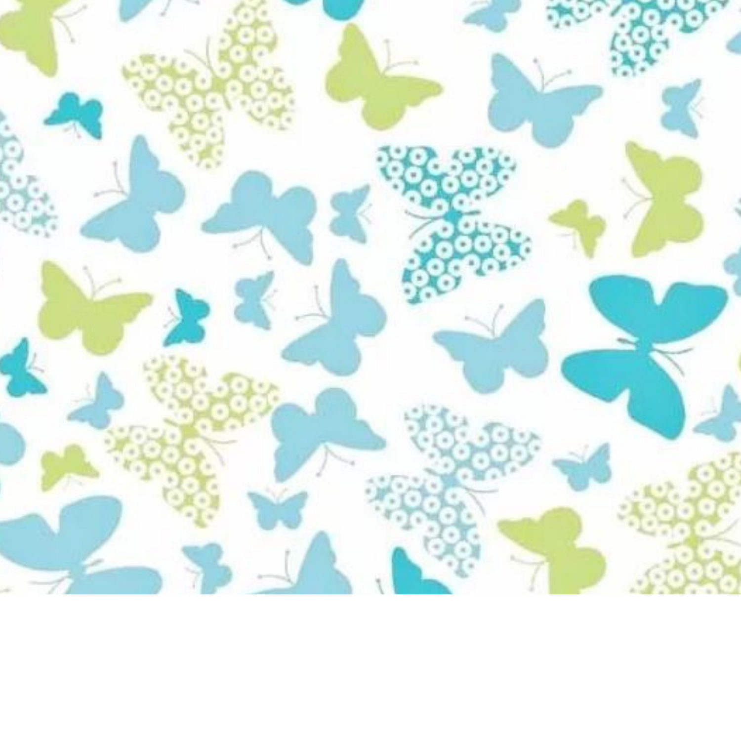 Tissu Coton Motif Papillons