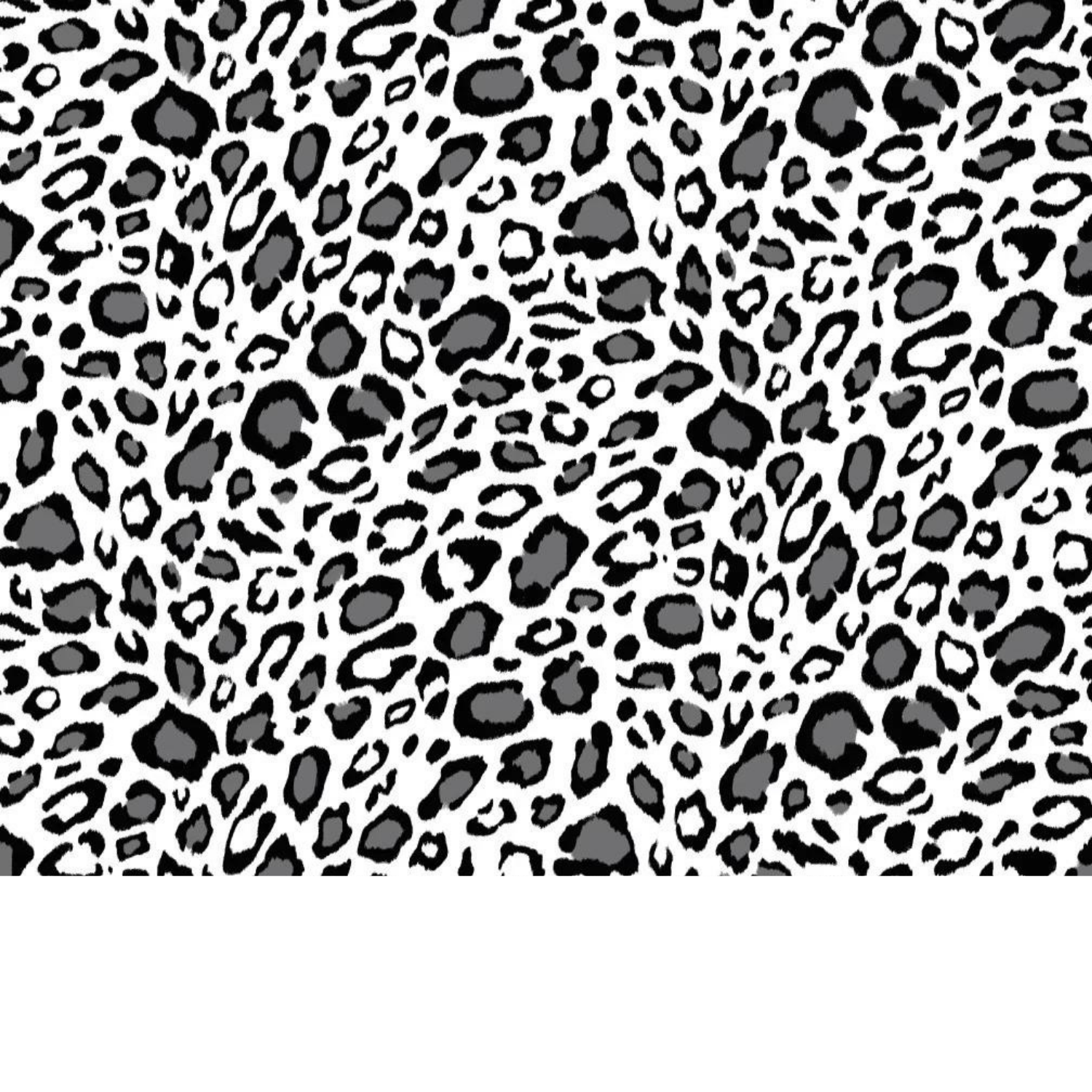 Tissu Coton Motif Leopard