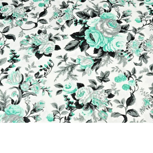 Tissu Coton Motif Fleurs